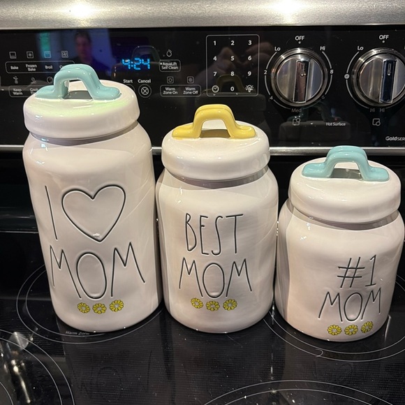 Rae Dunn 3pc Mother’s Day Canister Set - Picture 1 of 1